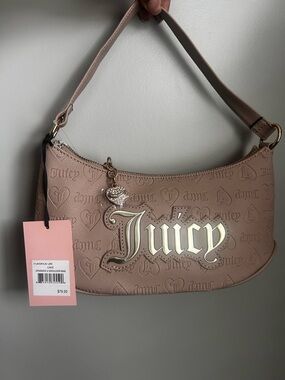 Juicy Couture Upgrade U Embossed Shoulder Bag